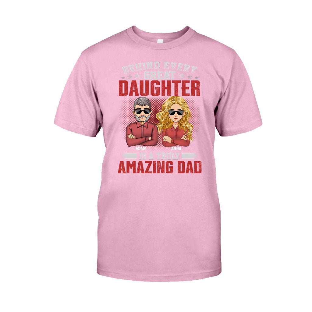 A Truly Amazing Dad - Personalized Father's Day Father T-shirt and Hoodie