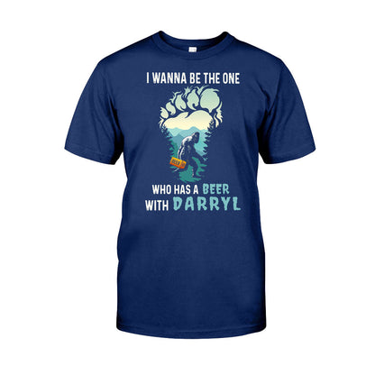 I Wanna Be The One Who Has A Beer With Bigfoot - Camping T-shirt and Hoodie 112021