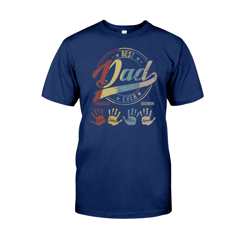 Best Dad Ever Grandpa - Personalized Father T-shirt and Hoodie
