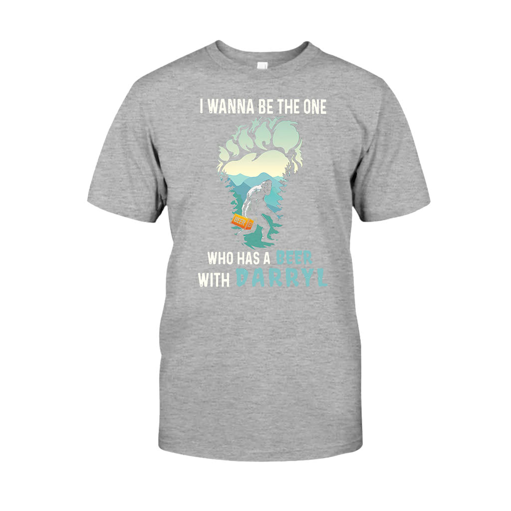 I Wanna Be The One Who Has A Beer With Bigfoot - Camping T-shirt and Hoodie 112021