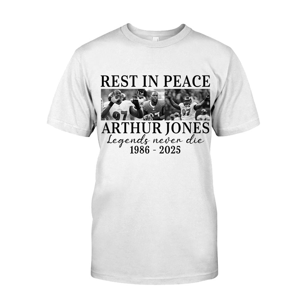 Rest In Peace - Football T-shirt And Hoodie