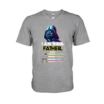 I Am Their Father - Personalized Father T-shirt and Hoodie