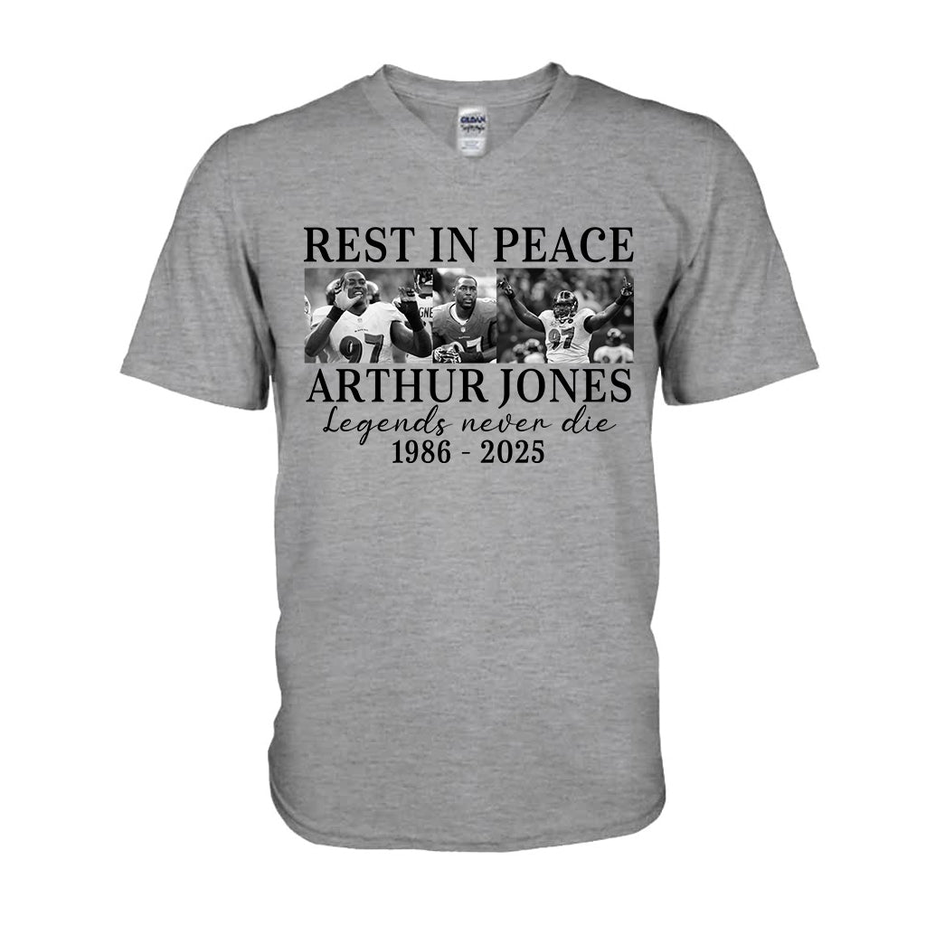 Rest In Peace - Football T-shirt And Hoodie