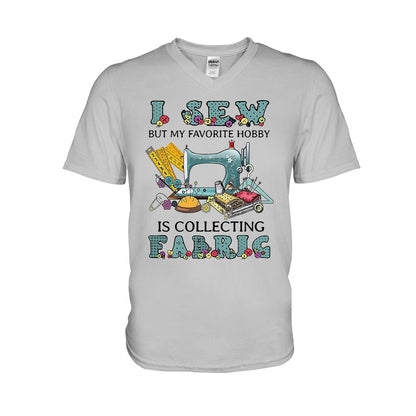 Collecting Fabric  - Sewing T-shirt And Hoodie 062021