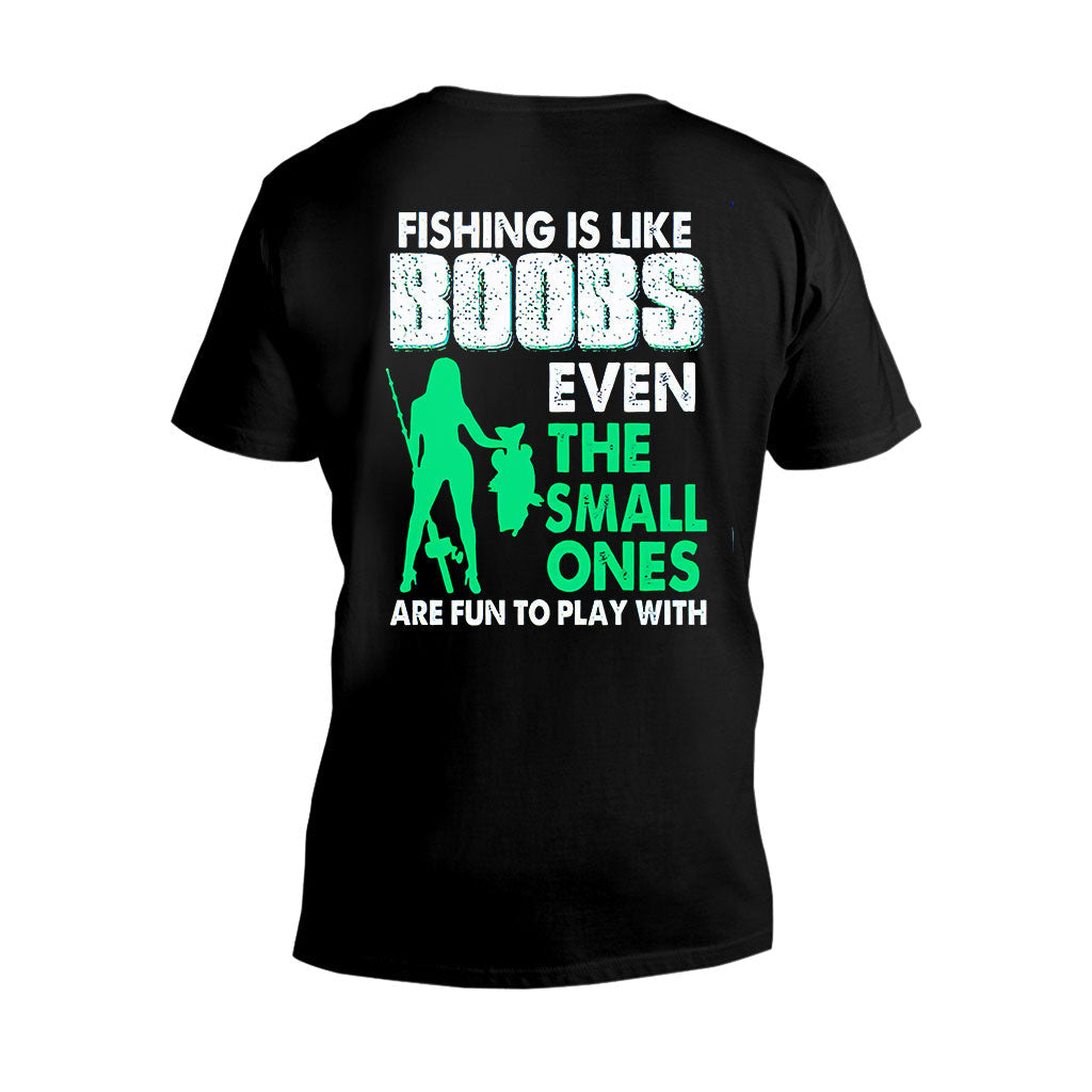 Fishing Is Like Boobs  - T-shirt and Hoodie 1121