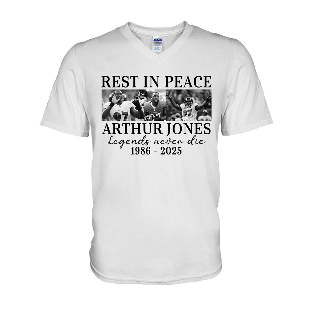 Rest In Peace - Football T-shirt And Hoodie
