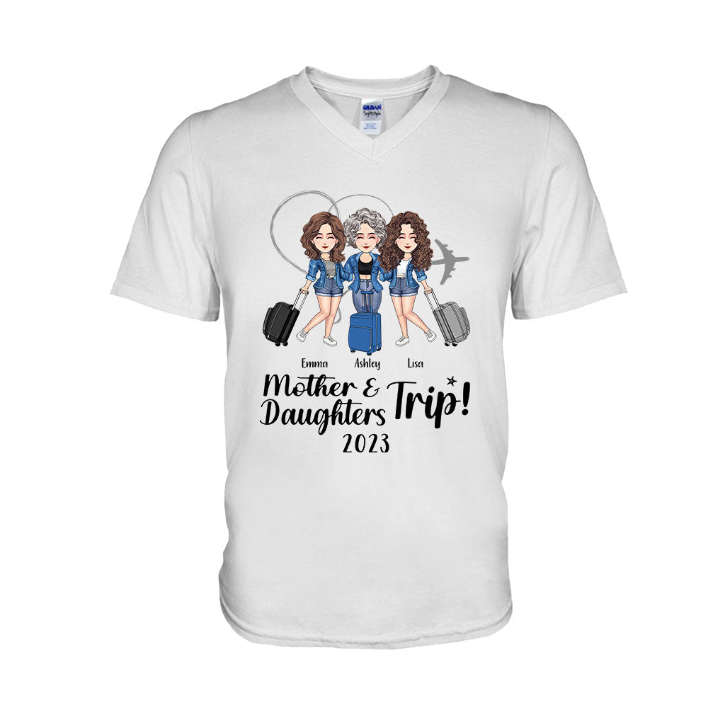 Mother Daughter Trip - Personalized Mother's Day Mother T-shirt And Hoodie