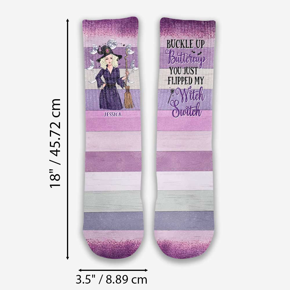 Witch Switch - Personalized Witch Socks