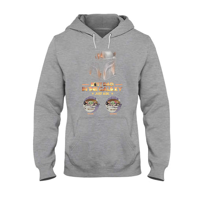 Best Dad In The Galaxy Father's Day - Personalized The Force T-shirt and Hoodie