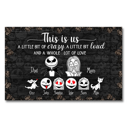 This Is Us - Personalized Nightmare Canvas And Poster