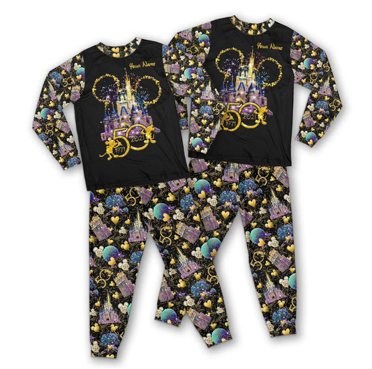 50 Years Of Magic - Personalized Mouse Pajamas Set