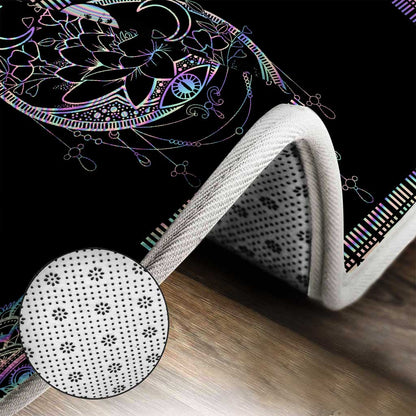 Magic Moon Witch Vibes - 3 Pieces Bathroom Mats Set