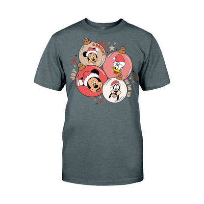 Merry Bright - Christmas Mouse T-shirt and Hoodie