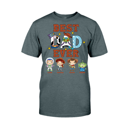 Best Dad Ever - Personalized Mouse T-shirt and Hoodie
