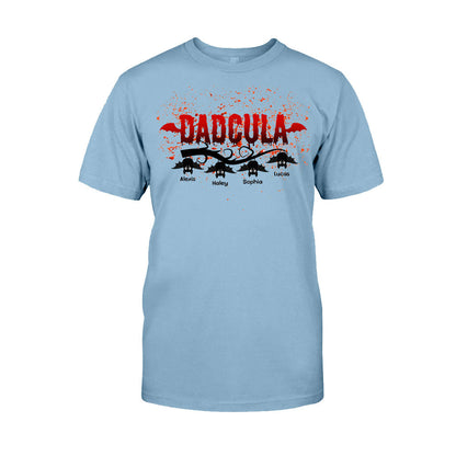 Dadcula - Personalized Halloween Father T-shirt and Hoodie