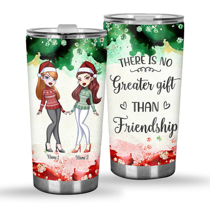 Bestie - Personalized Christmas Bestie Tumbler
