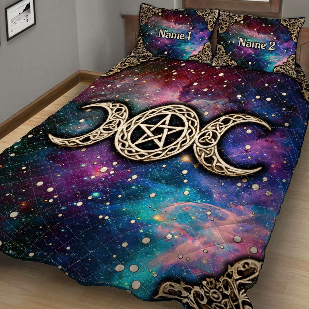 Magic Ritual - Personalized Witch Quilt Set
