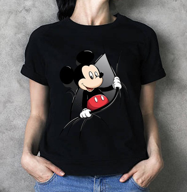 Mouse Peeking Mouse T-shirt and Hoodie 0823