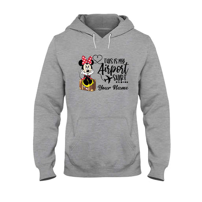 This Is My Airport Shirt - Personalized Mouse T-shirt and Hoodie