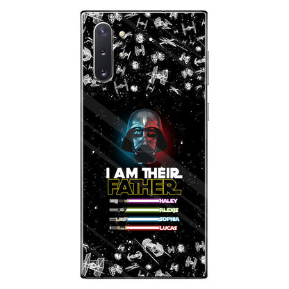 I Am Their Father - Personalized Father's Day The Force Phone Case