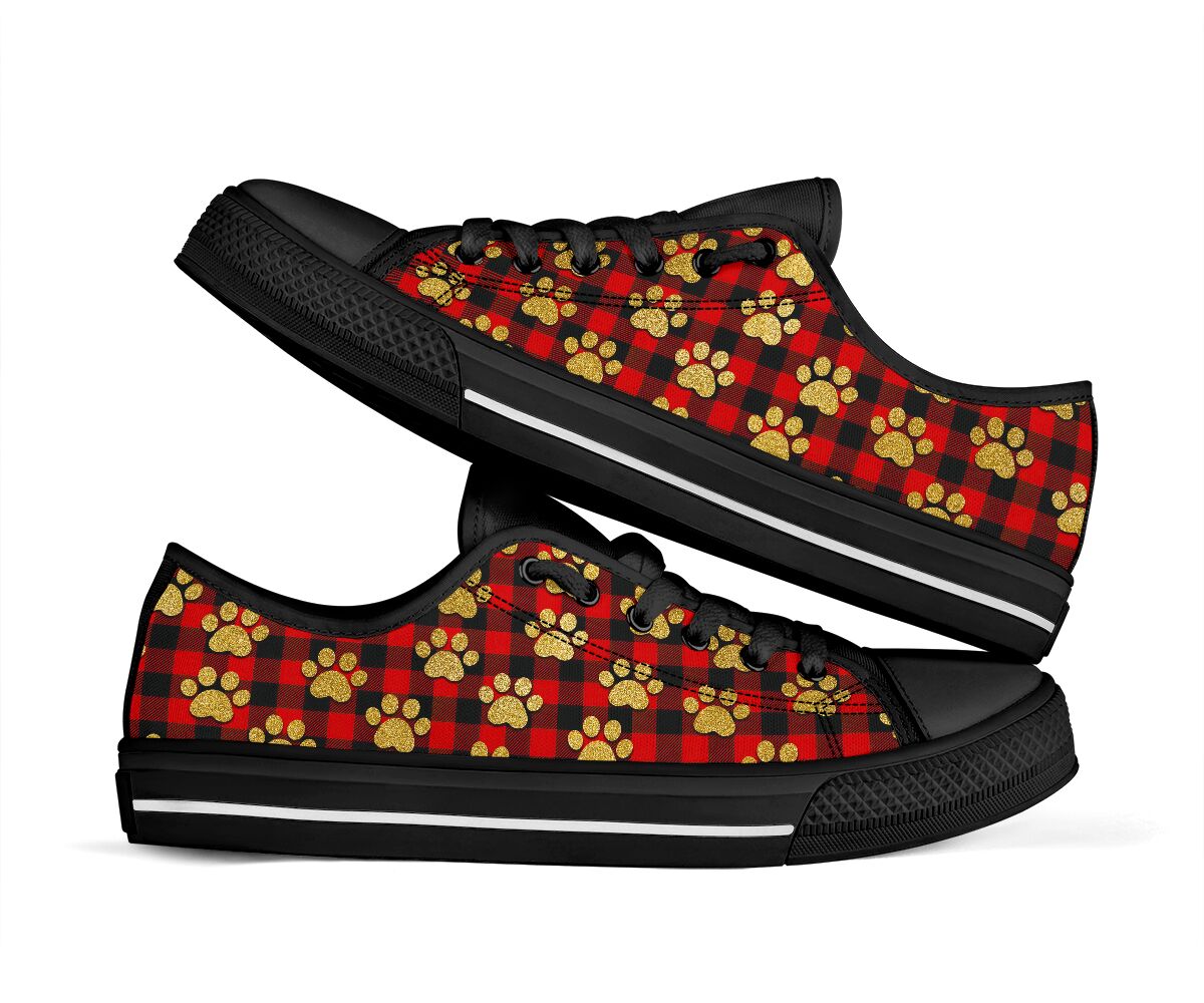 Merry Christmas Dog Low Top Shoes 0622