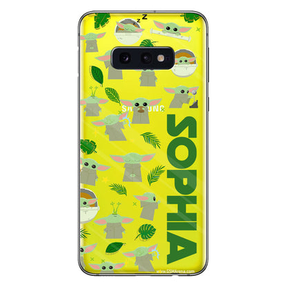 Baby Summer - Personalized The Force Clear Phone Case