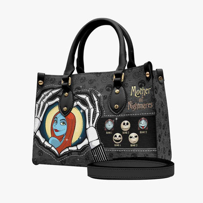 Mother Of Nightmares - Personalized Mother's Day Nightmare Leather Handbag