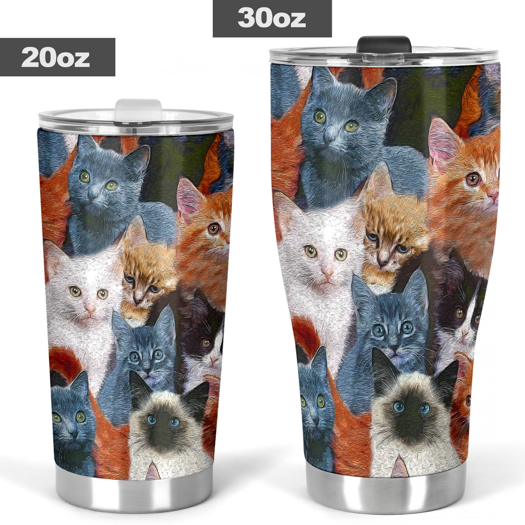 Cute Cat Cat Tumbler 0622