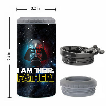I Am Their Father - Personalized The Force Can Cooler