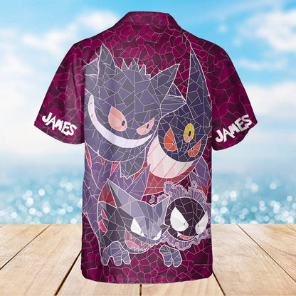 Hello Darkness My Old Friend - Personalized Monster Trainer Hawaiian Shirt