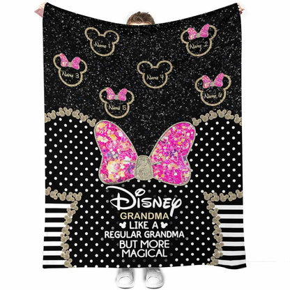 Magic Grandma - Personalized Mouse Blanket
