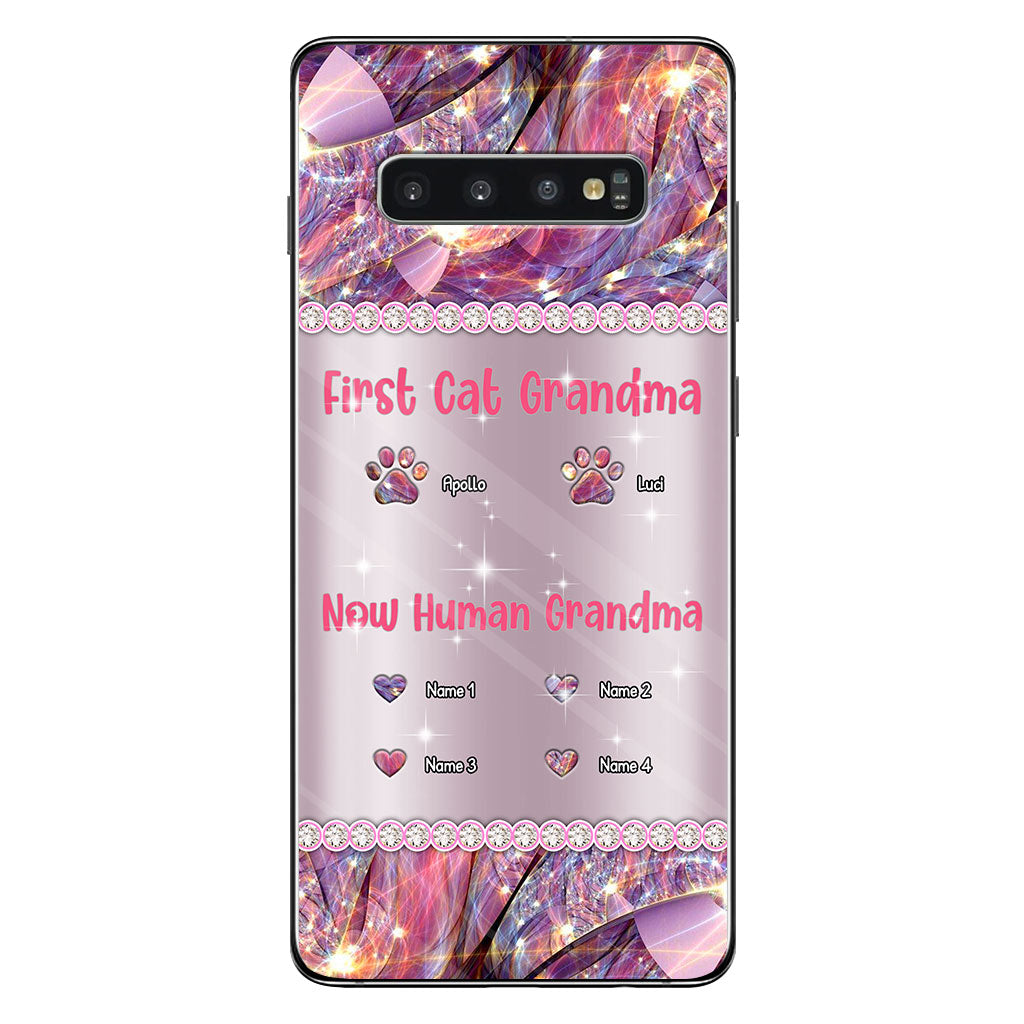 Cat Grandma Human - Personalized Mother's Day Phone Case