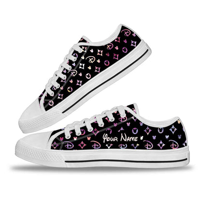 Luxury Mouse Ears - Personalized Low Top Shoes