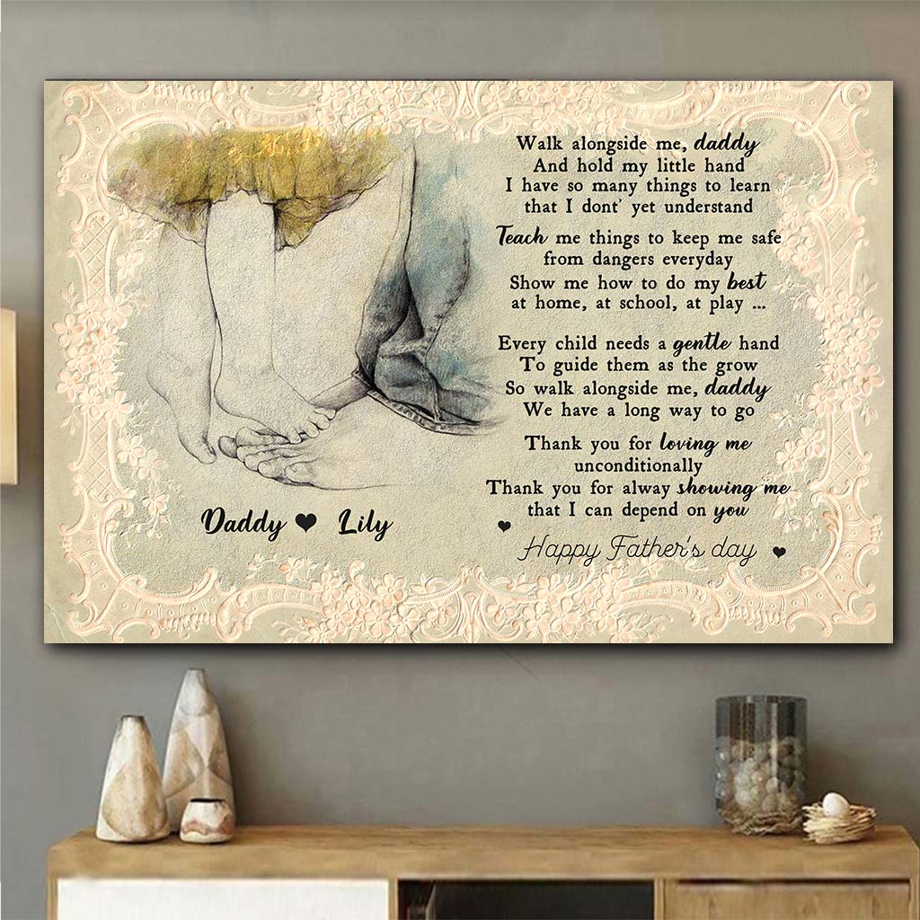 You Will Stay There Forever - Personalized Father's Day Father Poster