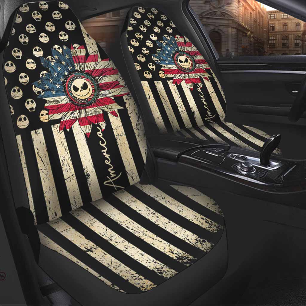 Happy The 4th Of July - Independence Day Nightmare Seat Covers