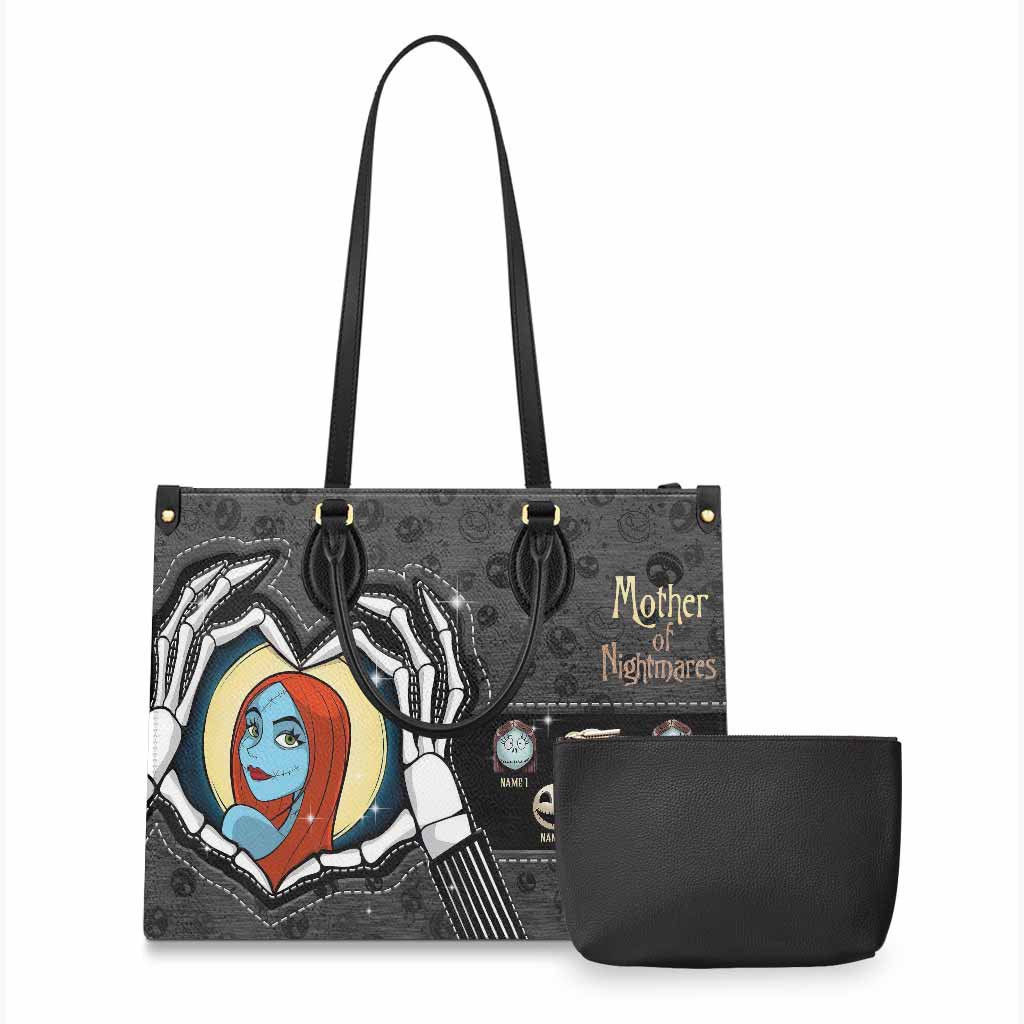 Mother Of Nightmares - Personalized Mother's Day Nightmare Leather Handbag