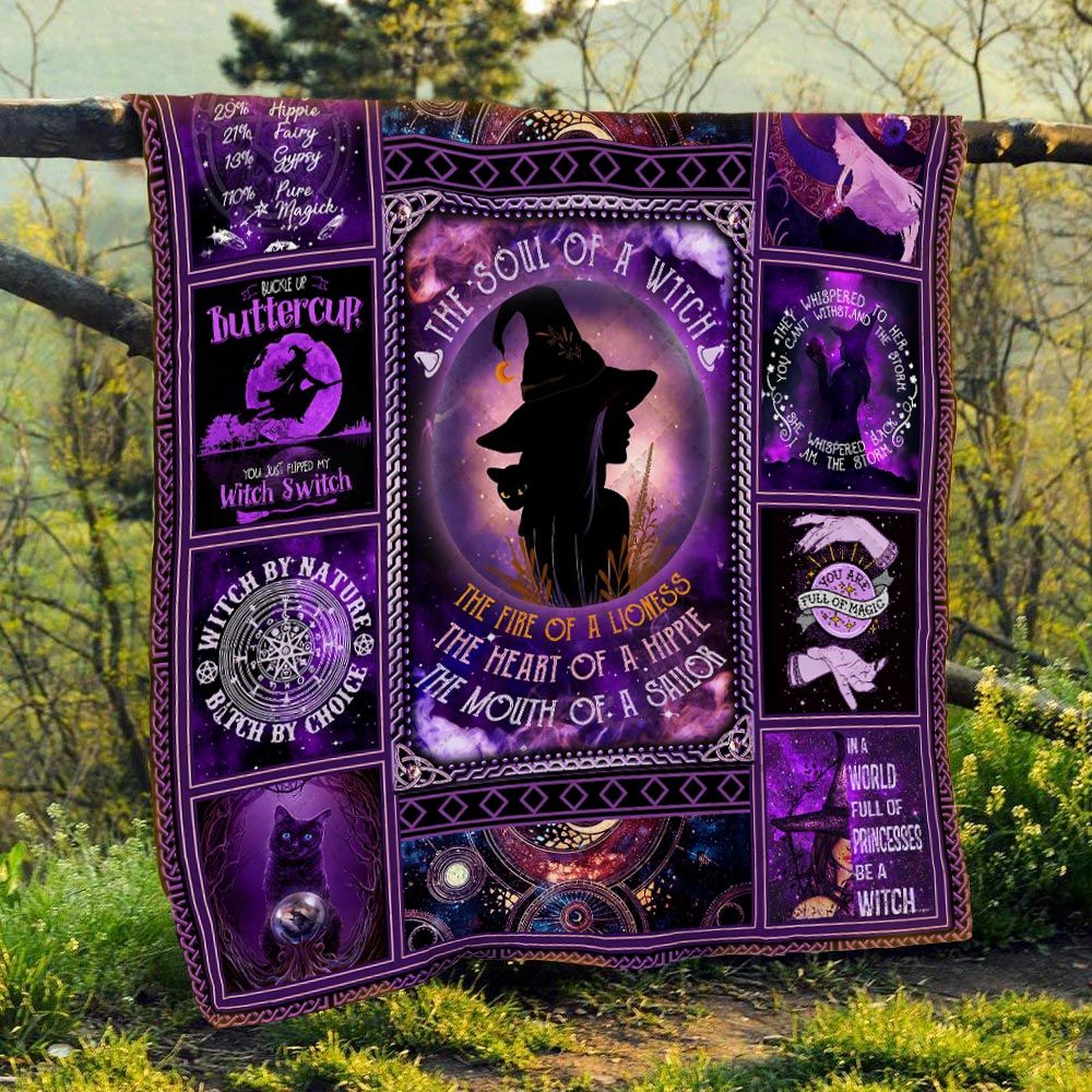 The Soul Of A Witch - Witch Quilt 0822