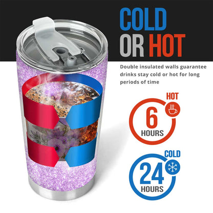 It Takes Strength To Tolerate The Pain Everyday Fibromyalgia Awareness Tumbler 0622