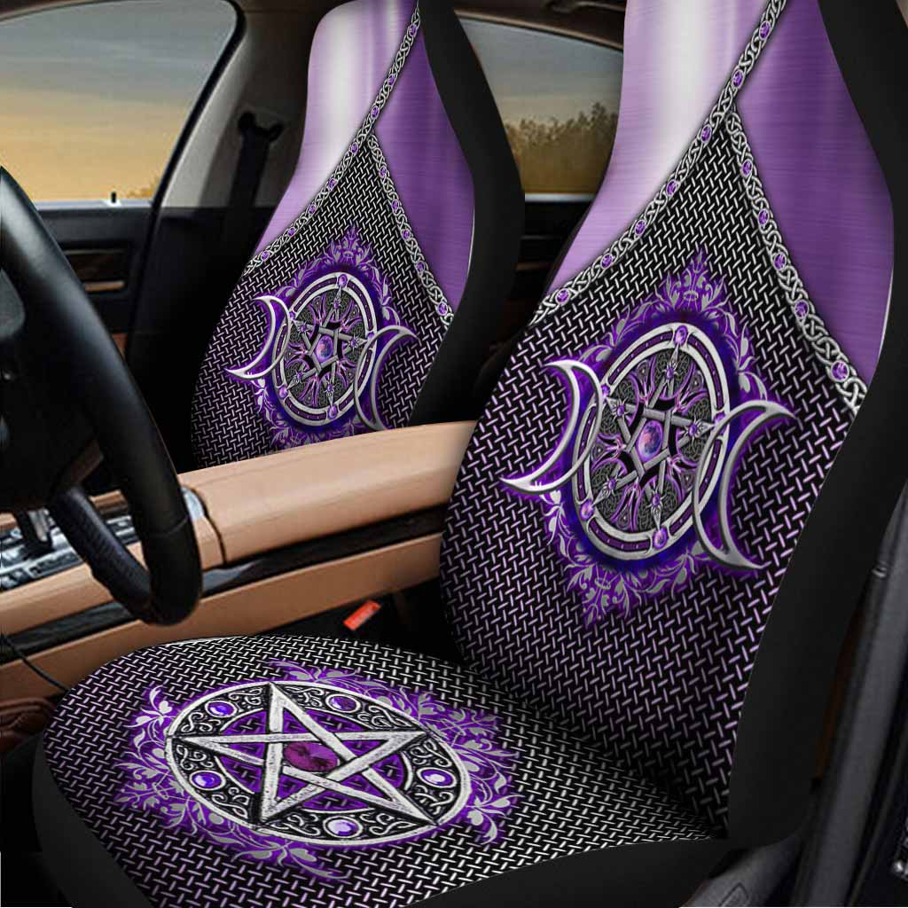 Witch Pentagram Seat Covers