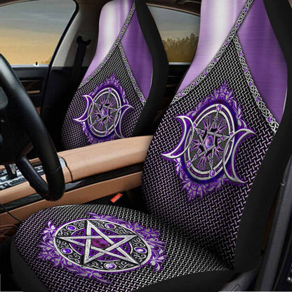 Witch Pentagram Seat Covers
