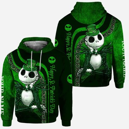 Happy St. Patrick's Day - Personalized Nightmare Hoodie And Leggings