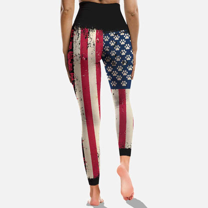 Jp Girl - Independence Day Car Cross Tank Top and Leggings
