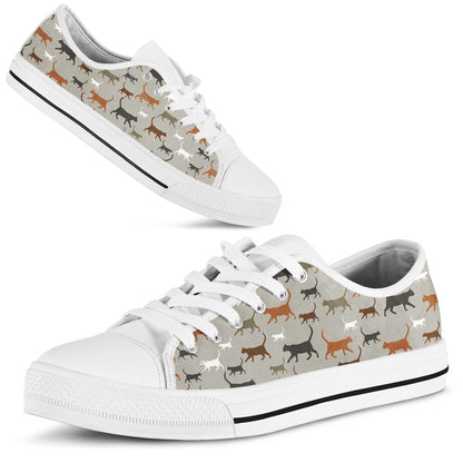 Cat Lover Cat Low Top Shoes 0622