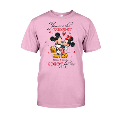 Perfect Idiot - Personalized Couple Mouse T-shirt and Hoodie