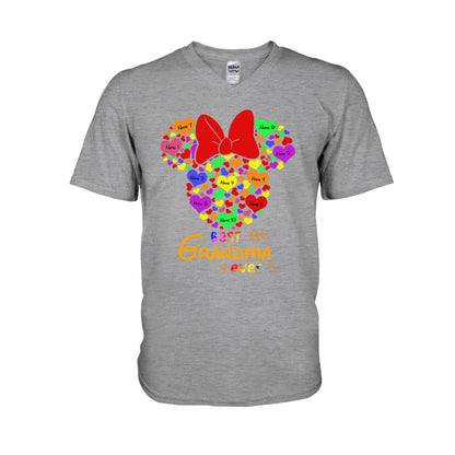 Best Grandma Ever - Personalized Mother's Day Mouse T-shirt and Hoodie