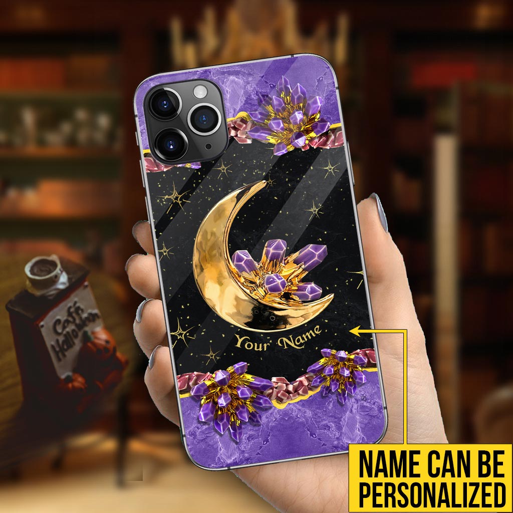 Crystal - Personalized Witch Phone Case With 3D Pattern Print