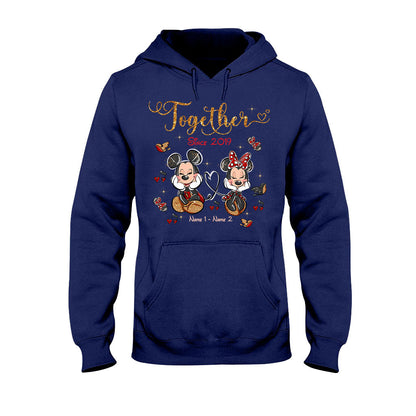 Together Since - Personalized Mouse T-shirt and Hoodie