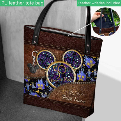50th Years Of Magic Kingdom - Personalized Mouse Tote Bag