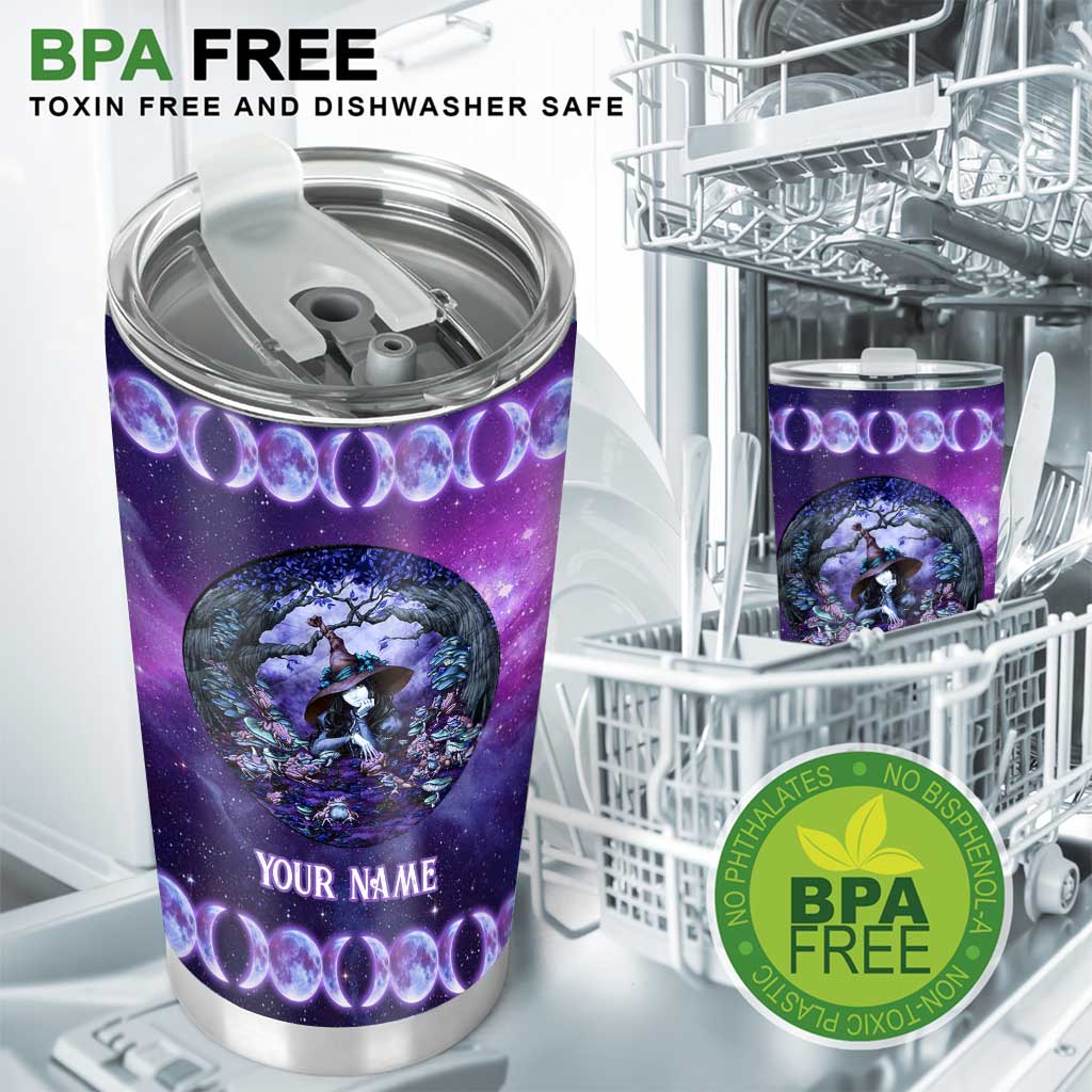 Triple Moon - Personalized Witch Tumbler