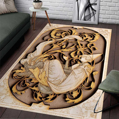 Witch Hat - Rug With 3D Pattern Print